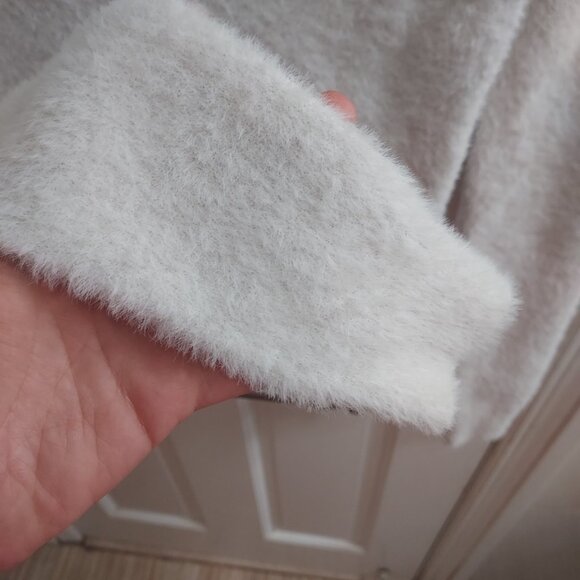 Isabel Marant White Mayers Cutout Mock Neck Peekaboo Sweater - Picture 6 of 7